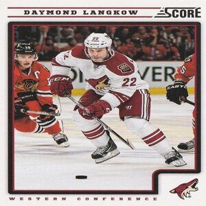 Daymond Langkow - 2012/2013 Score Hockey Card